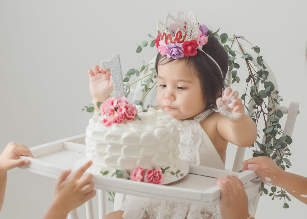 Celebrating First Birthday with a Cake Smash Bradenton