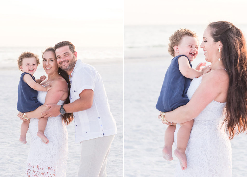 Baby Milestone Session in Siesta Key